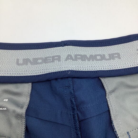Under Armour Mens Heat Gear Loose Fit Shorts Blue Size 40 (Actual 38) NWT - Picture 12 of 15